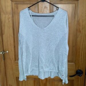 Lululemon Knit Sweater, Scooped Hemline, Extra Long Sleeves with Thumbholes